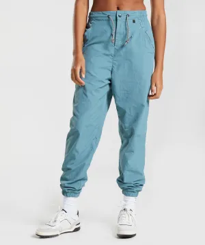 Gymshark Retake Track Joggers - Charred Blue