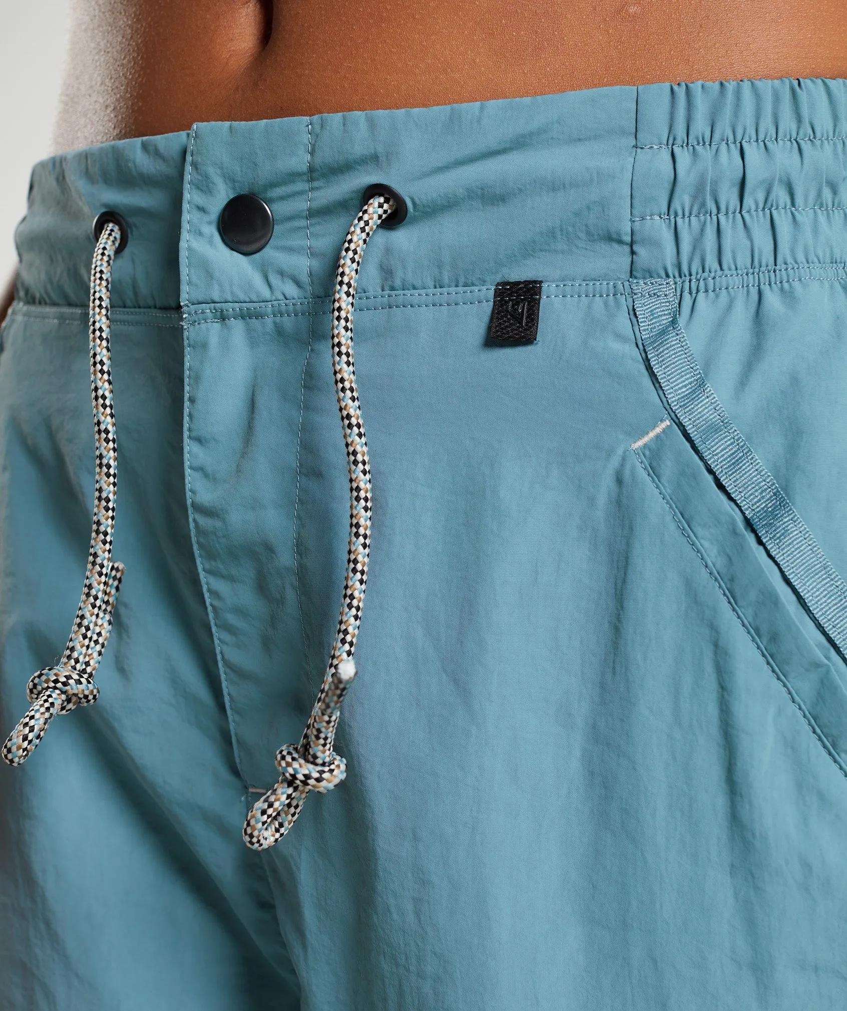 Gymshark Retake Track Joggers - Charred Blue