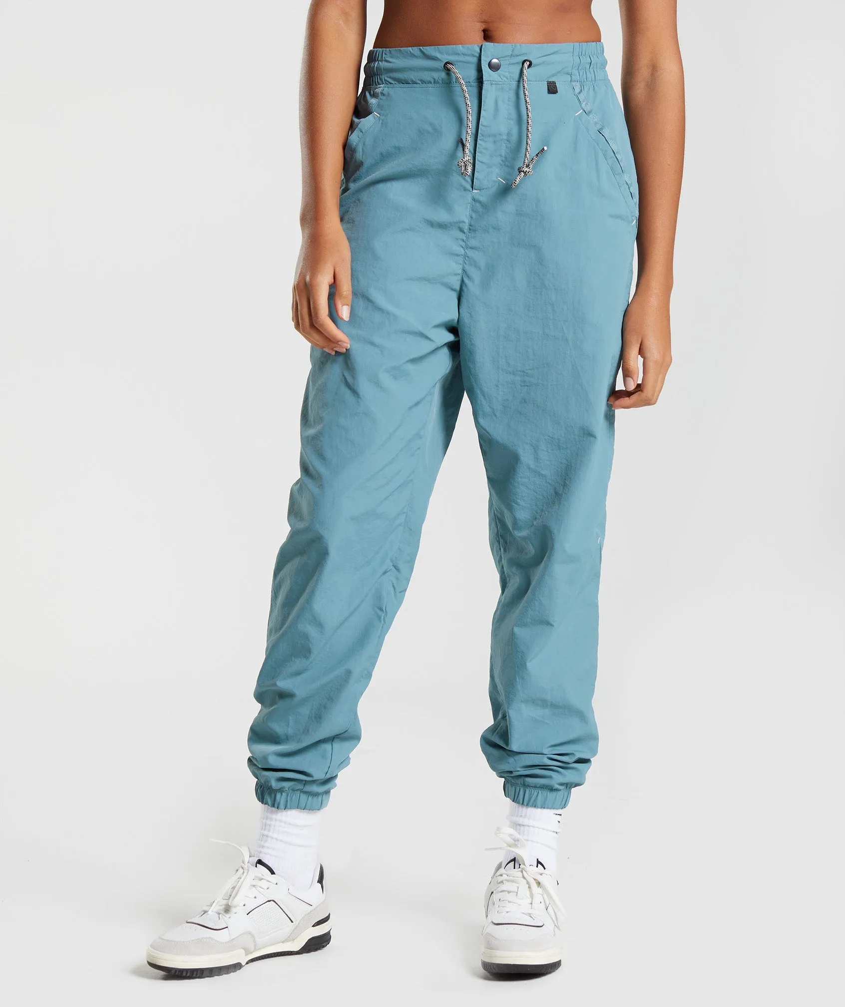 Gymshark Retake Track Joggers - Charred Blue