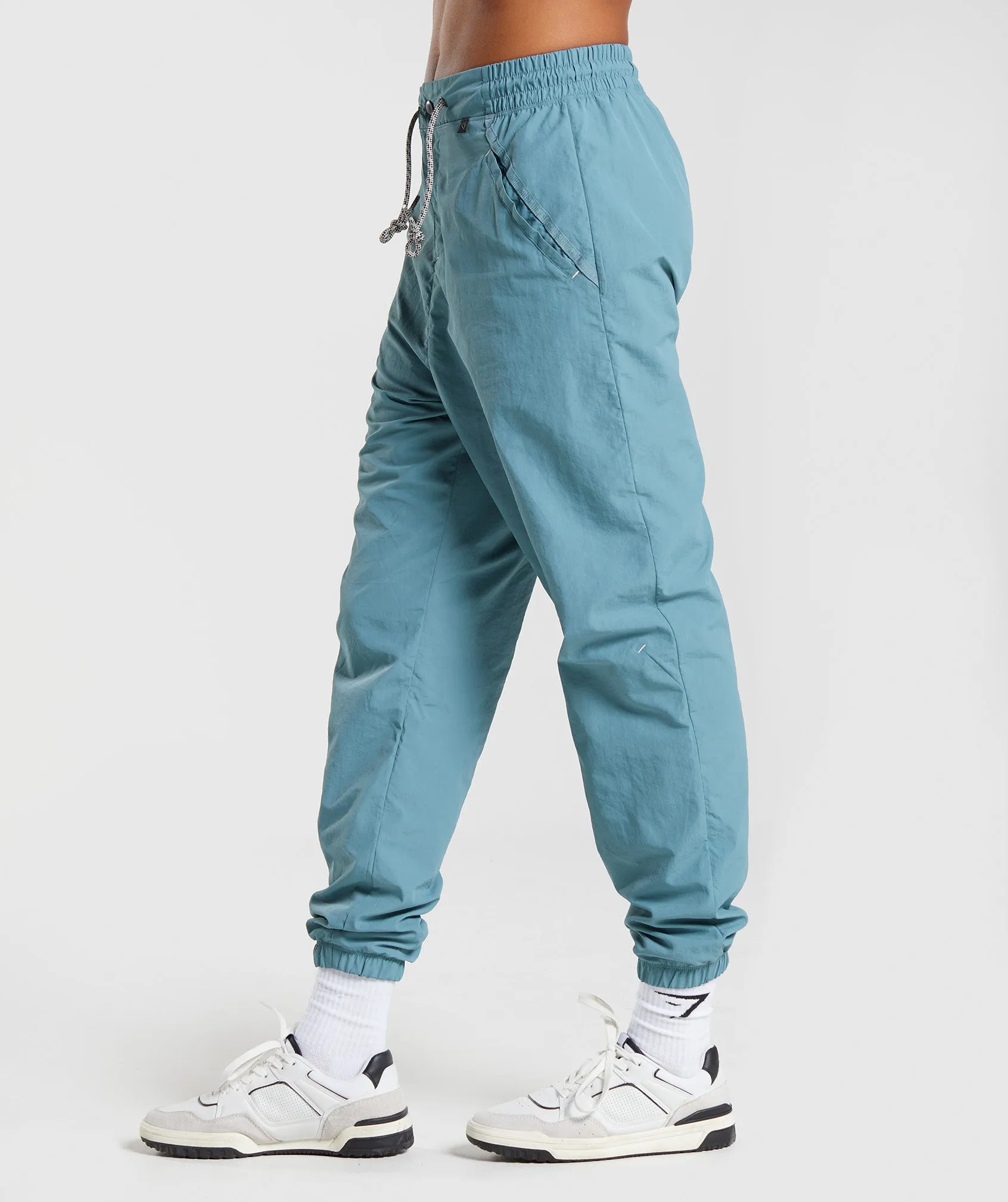 Gymshark Retake Track Joggers - Charred Blue