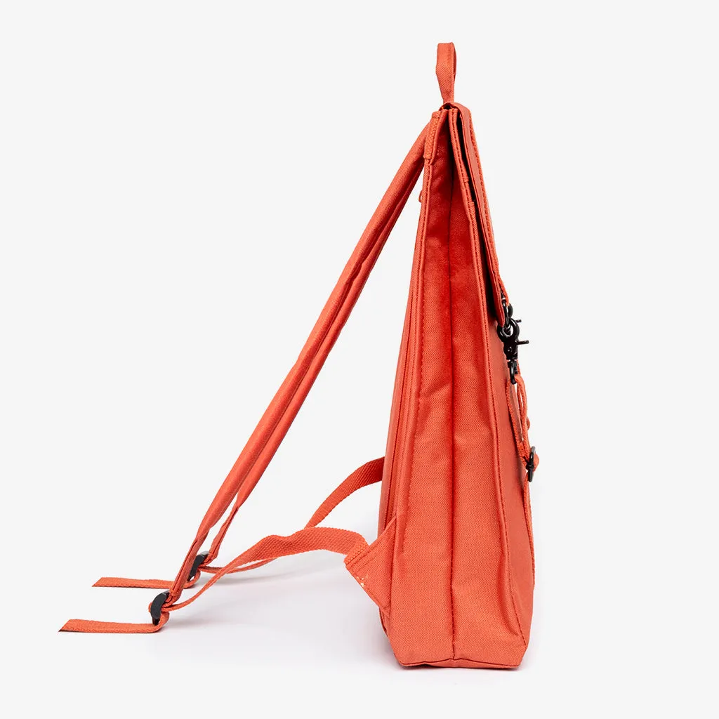 Handy Backpack Stripes Orange