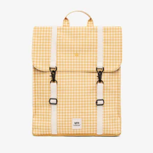 Handy Backpack Vichy Mustard