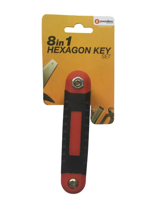 Hexagon Key Wrench 8pc