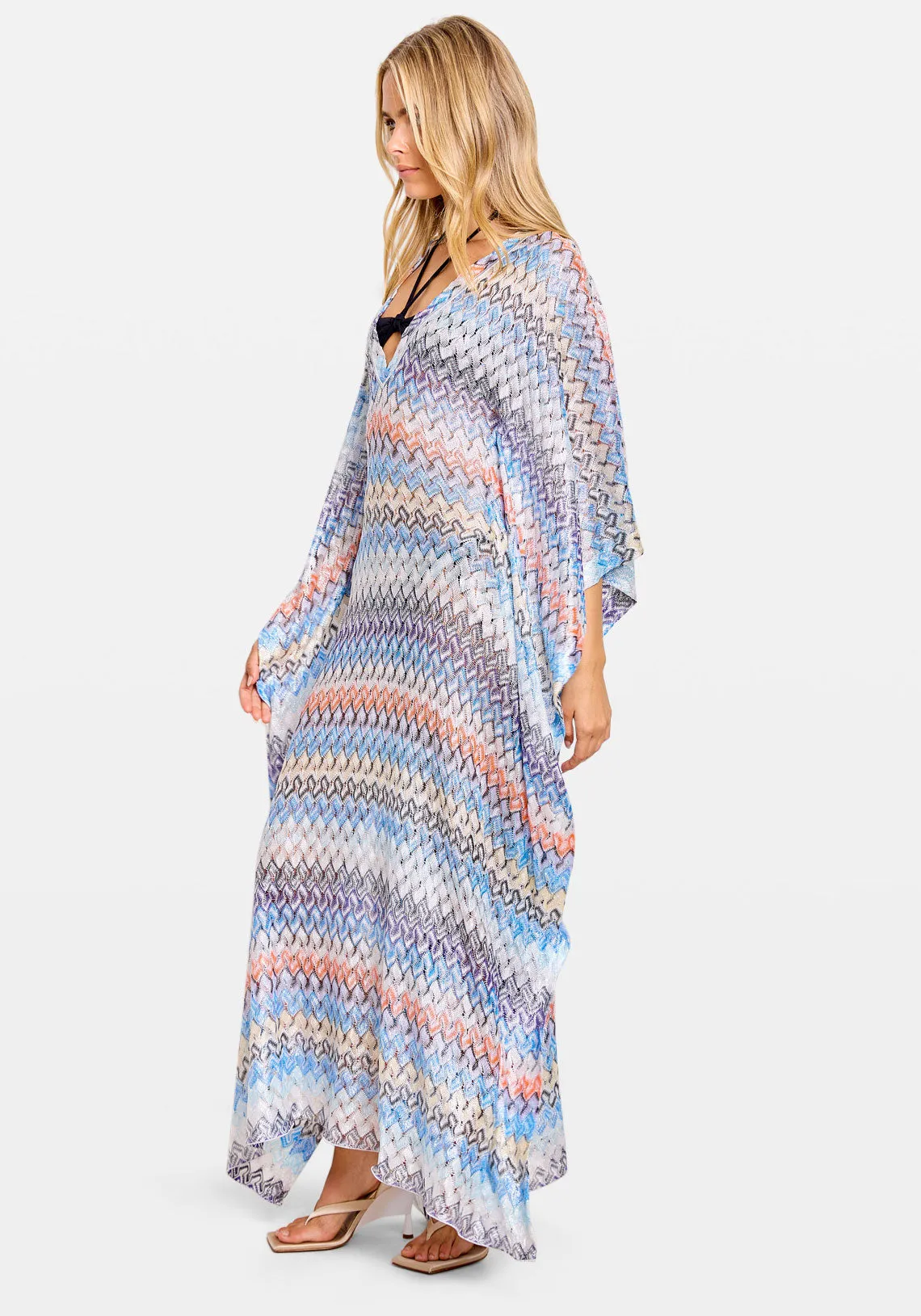 KAFTAN LONG MULTI BLUE