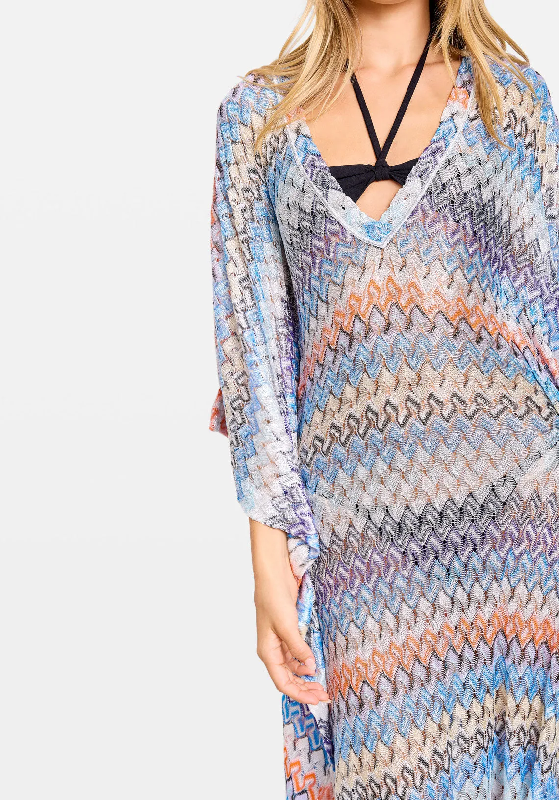 KAFTAN LONG MULTI BLUE