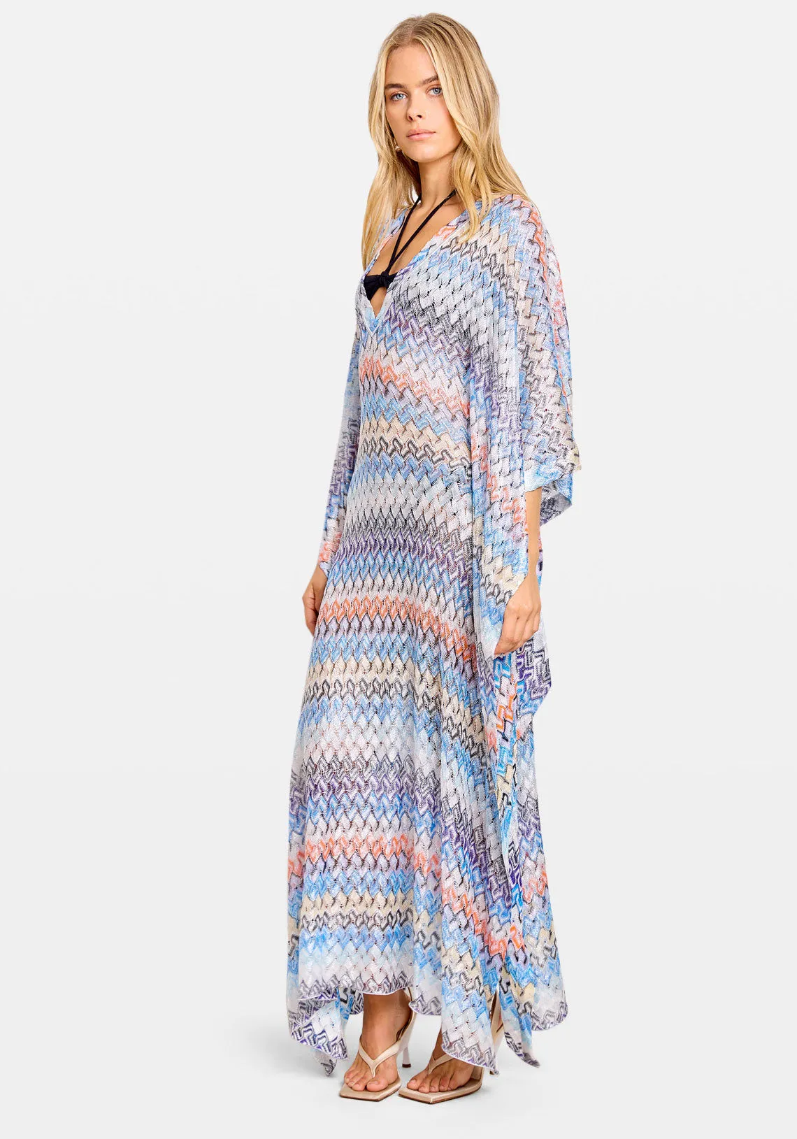 KAFTAN LONG MULTI BLUE