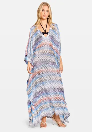 KAFTAN LONG MULTI BLUE