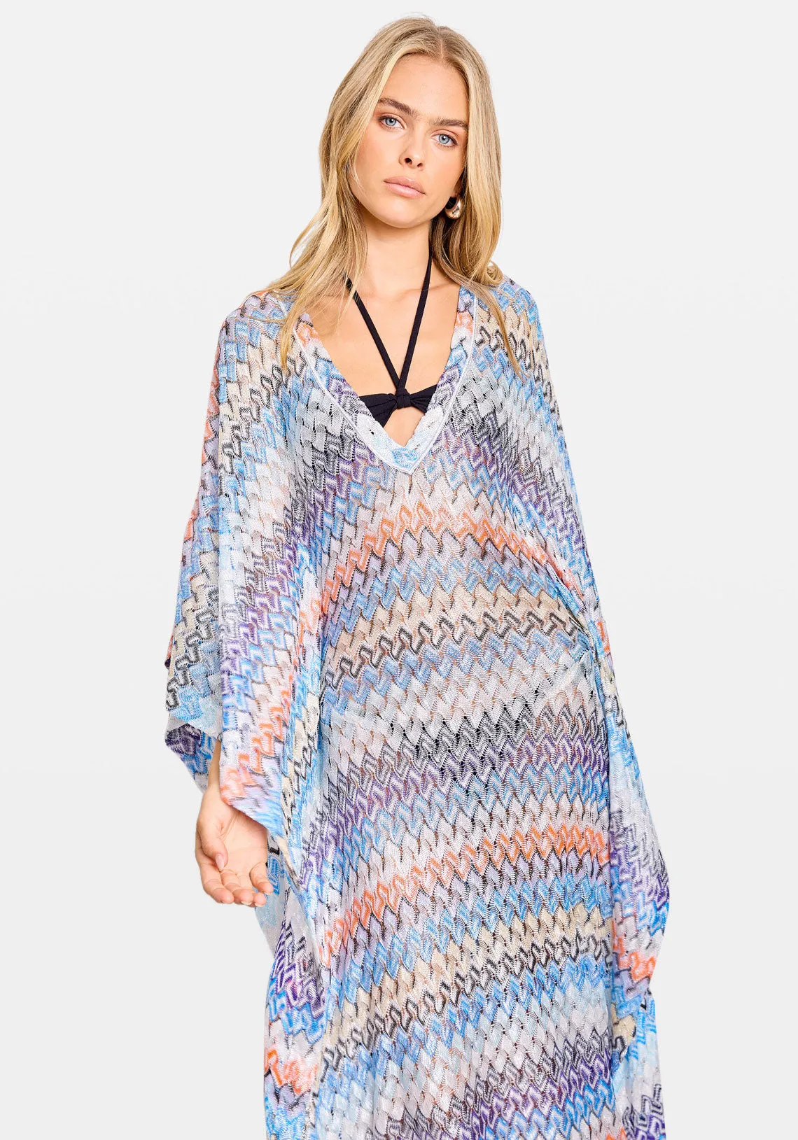 KAFTAN LONG MULTI BLUE