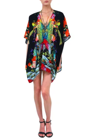 Kaftan Tops Bird Print