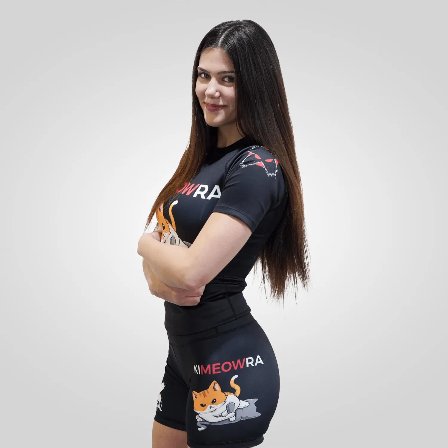 Kimeowra Women's BJJ/MMA Compression Shorts
