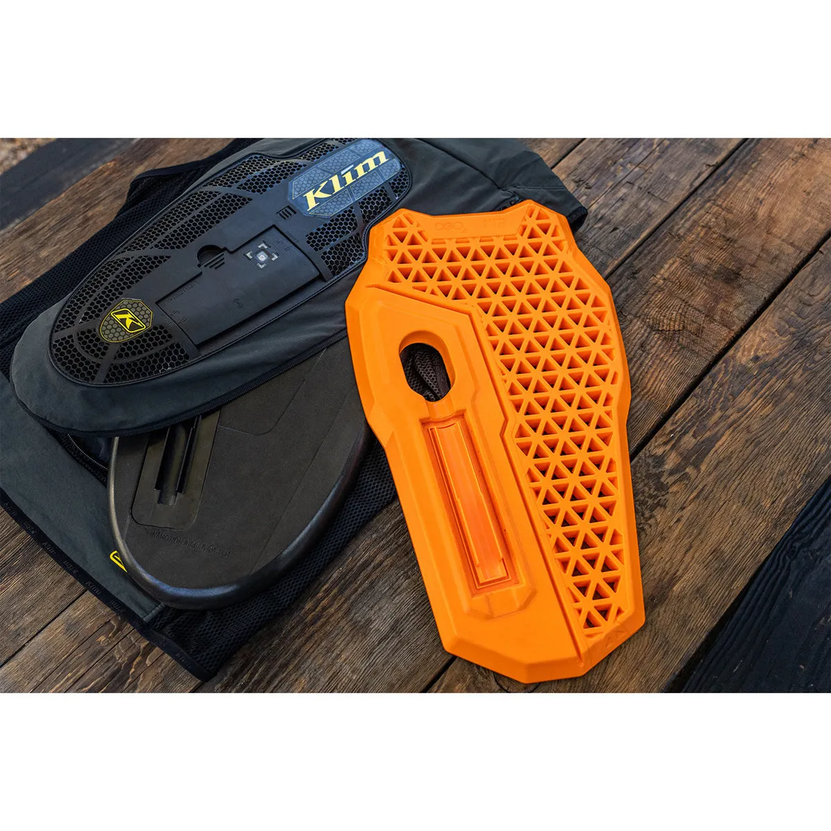 Klim Airbag Vest Compatible D3O Level 2 Back Protector