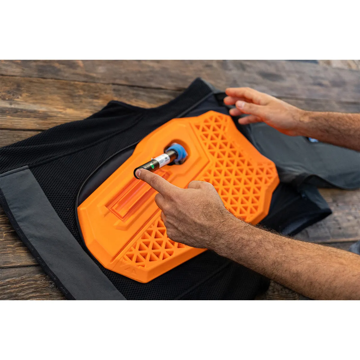 Klim Airbag Vest Compatible D3O Level 2 Back Protector