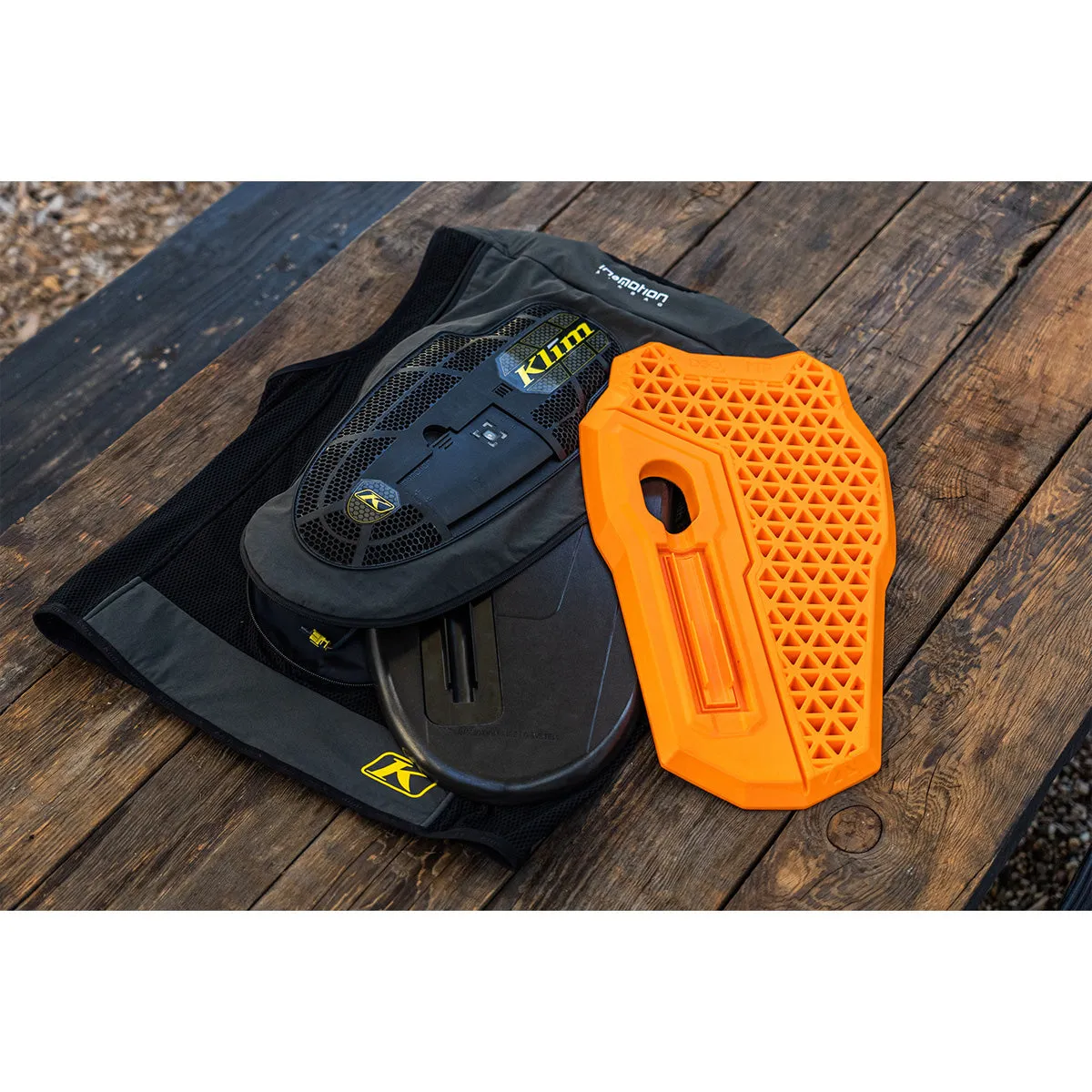 Klim Airbag Vest Compatible D3O Level 2 Back Protector
