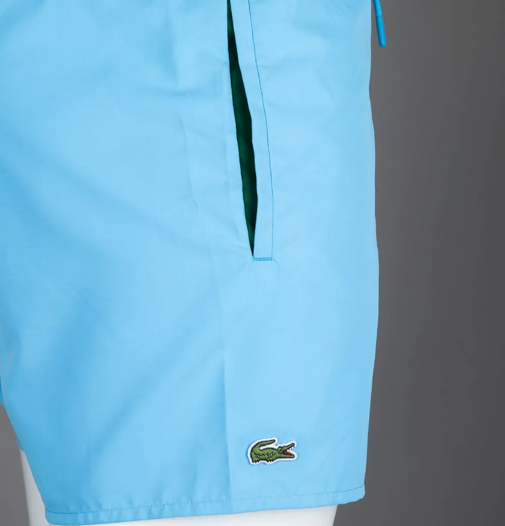 Lacoste Light Quick-Dry Swim Shorts Blue