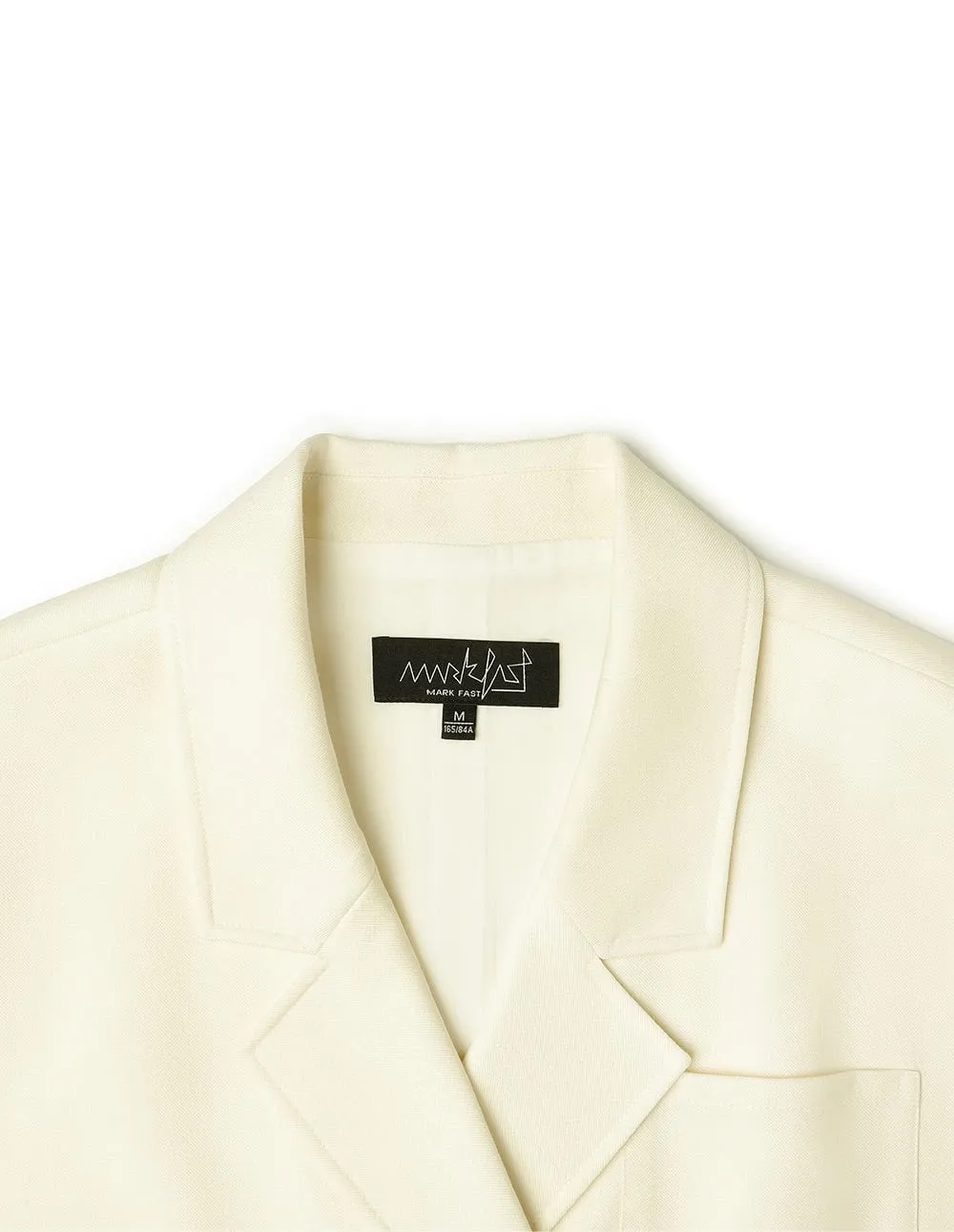 Ladies White Sleeveless Vest Jacket