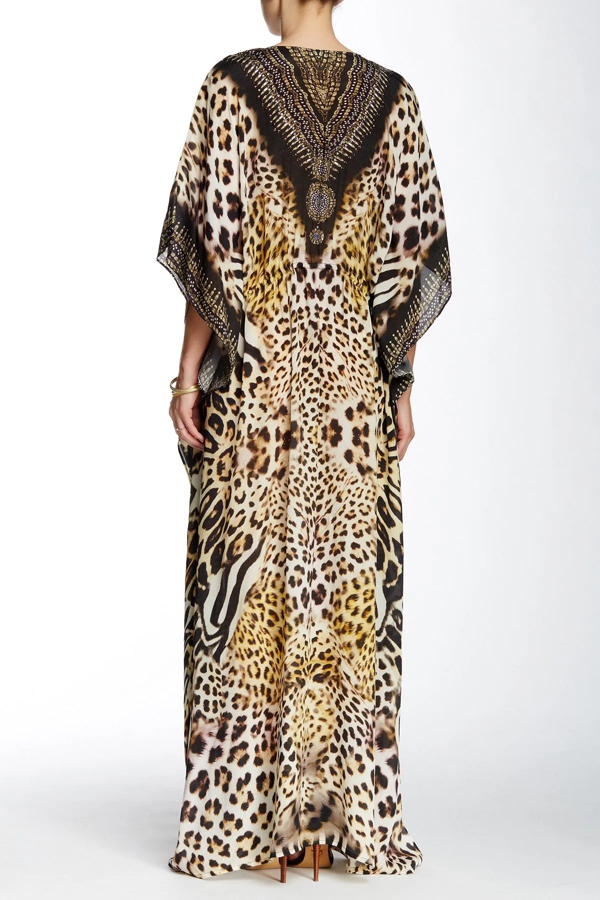 Leopard Print Resort Dresses Women