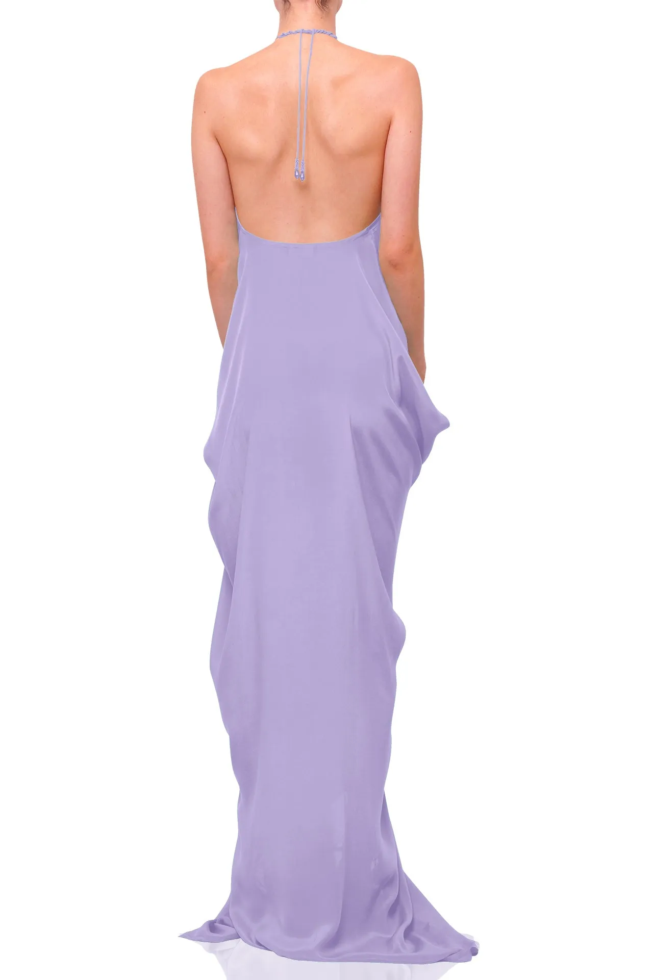 Lilac Color Kaftan