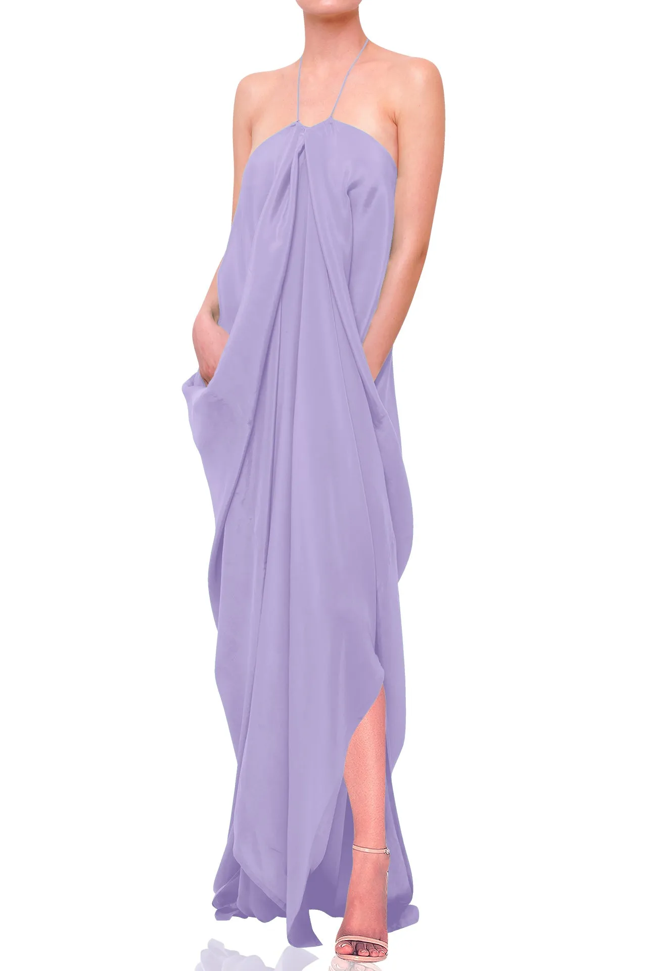 Lilac Color Kaftan