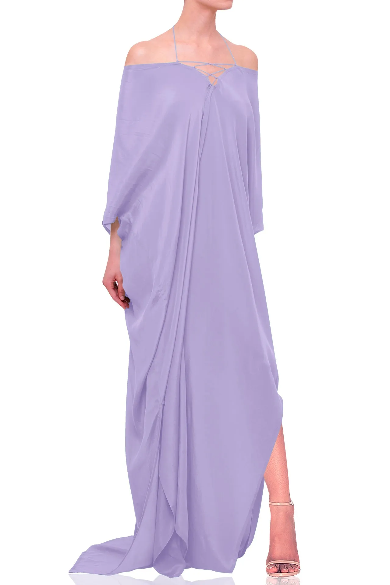 Lilac Color Kaftan