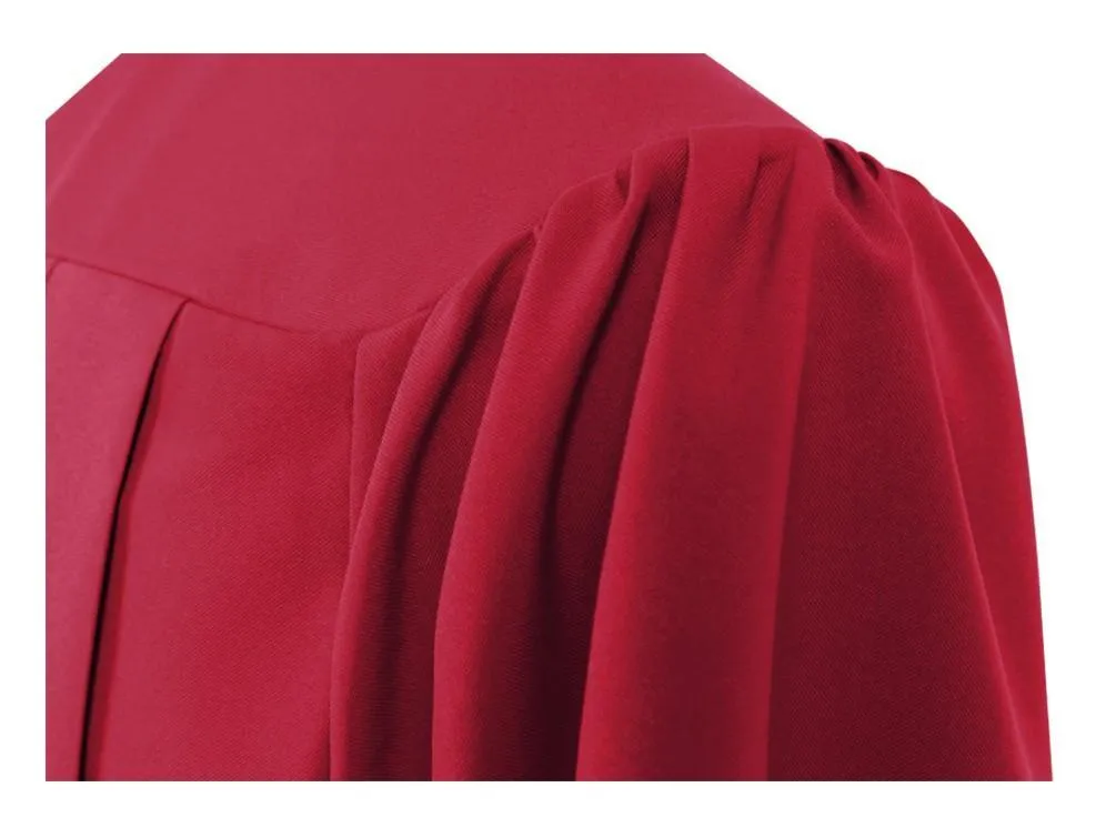 Matte Red Choir Robe