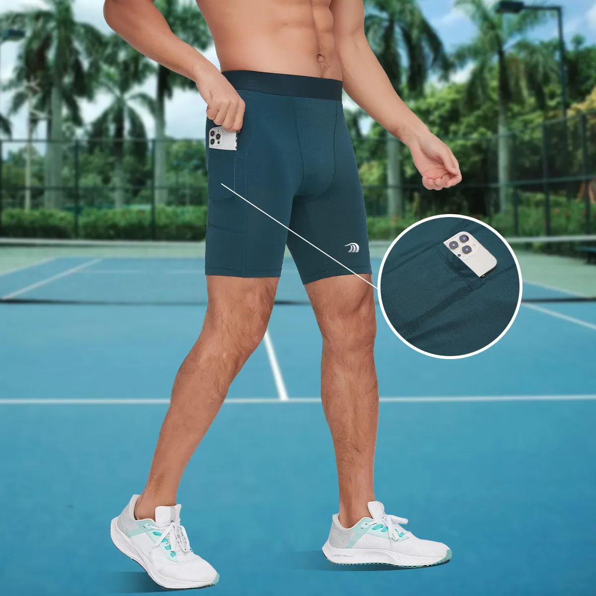 Men's Compression Running Shorts