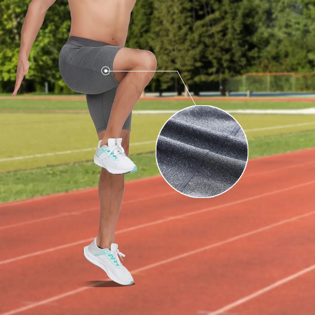 Men's Compression Running Shorts