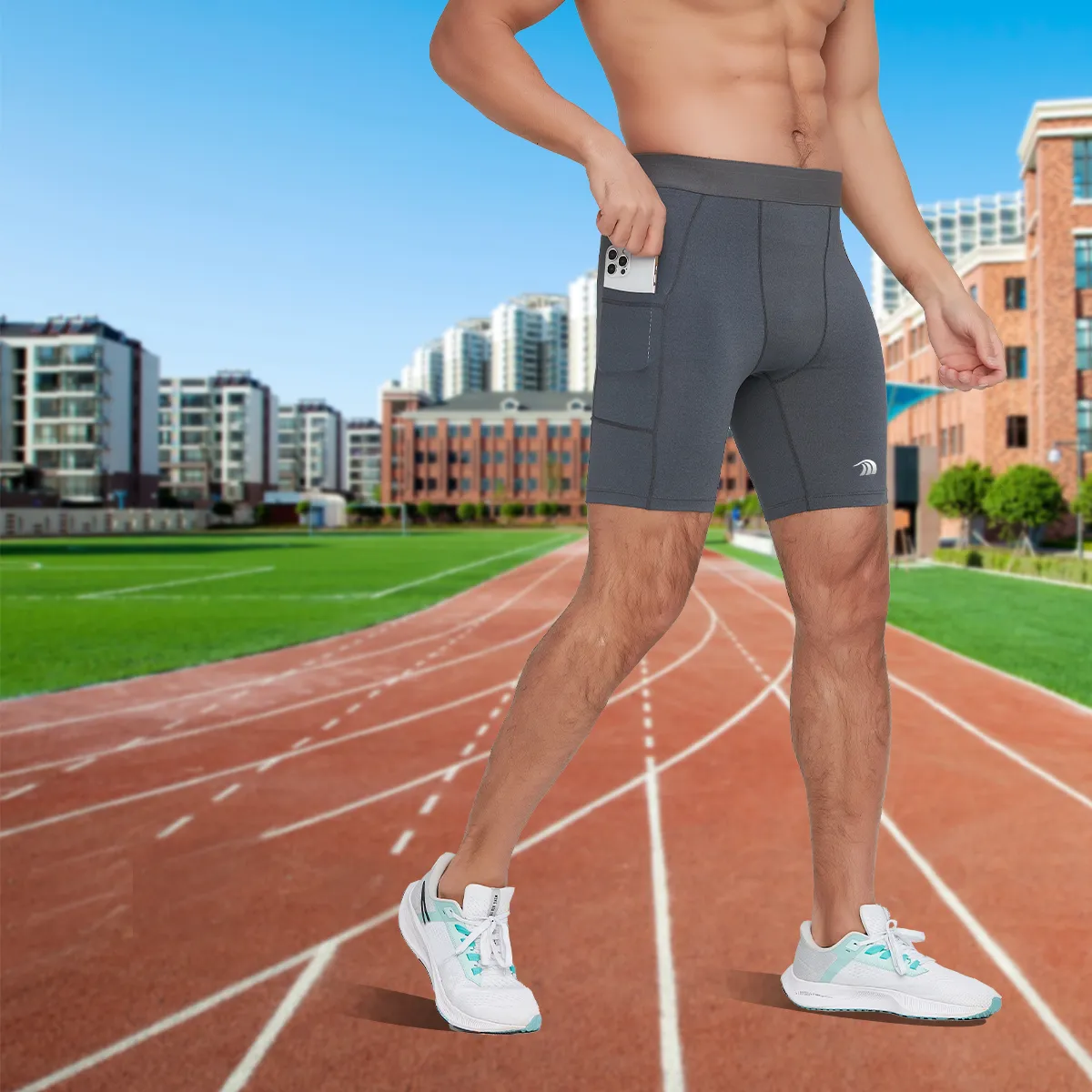 Men's Compression Running Shorts