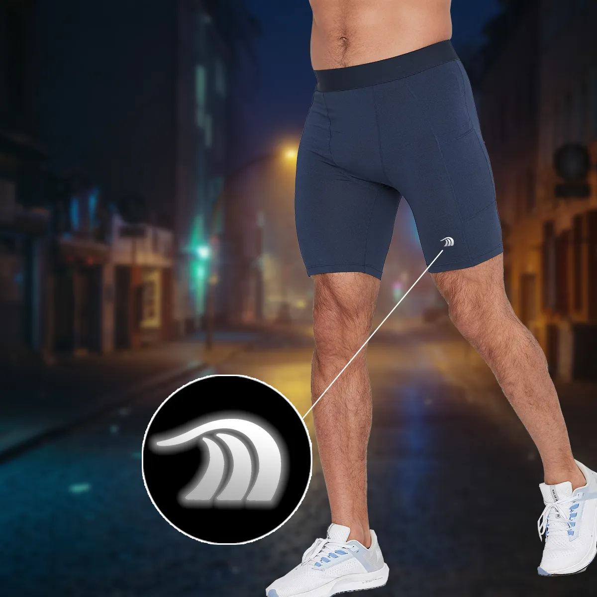 Men's Compression Running Shorts