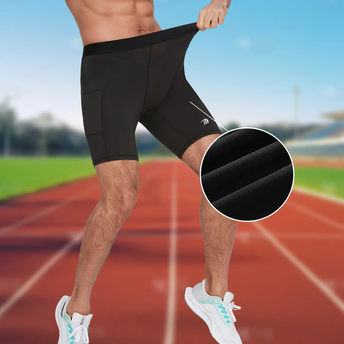 Men's Compression Running Shorts