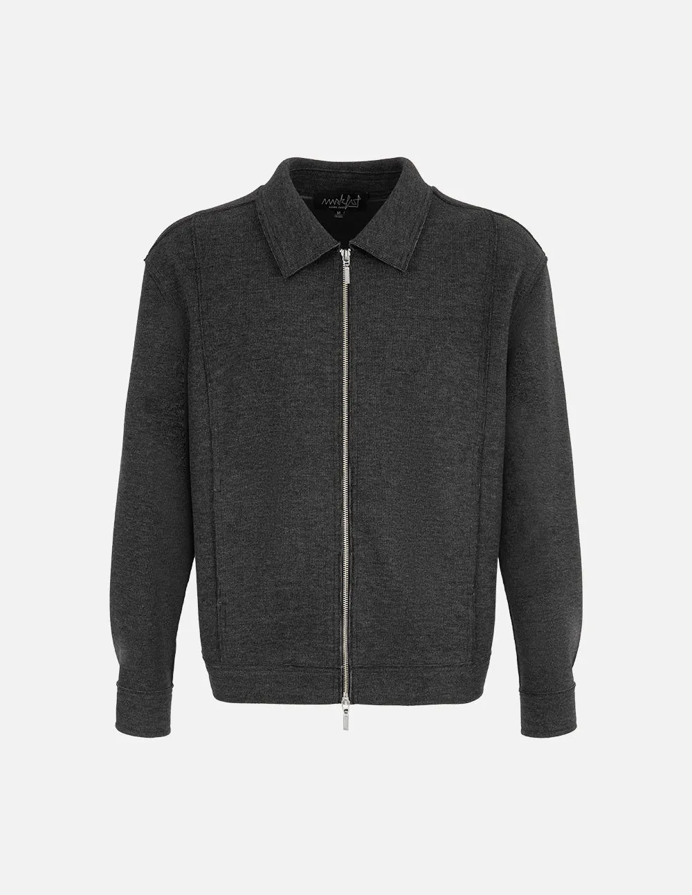 Men's Lapel Velvet Box Knitted Jacket