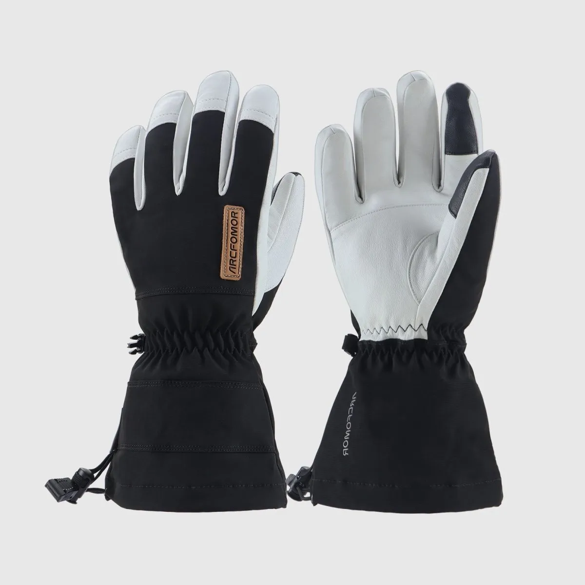 Men's Winter Gloves - Waterproof and Touchscreen for Cold Days