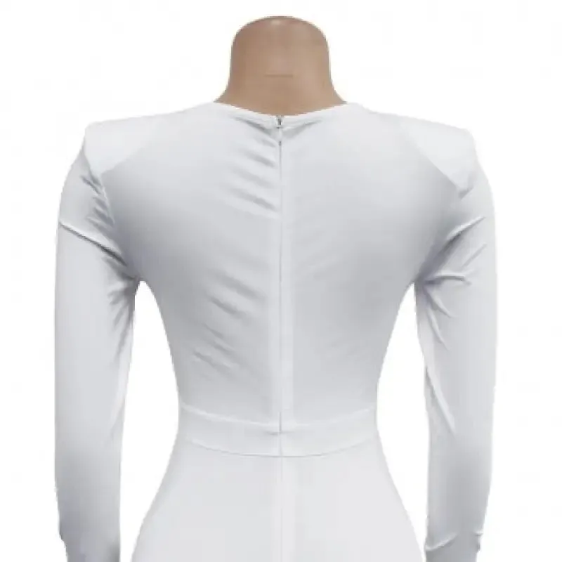 Mesh You Would Mini Dress With Shoulder Pads (S-2XL)