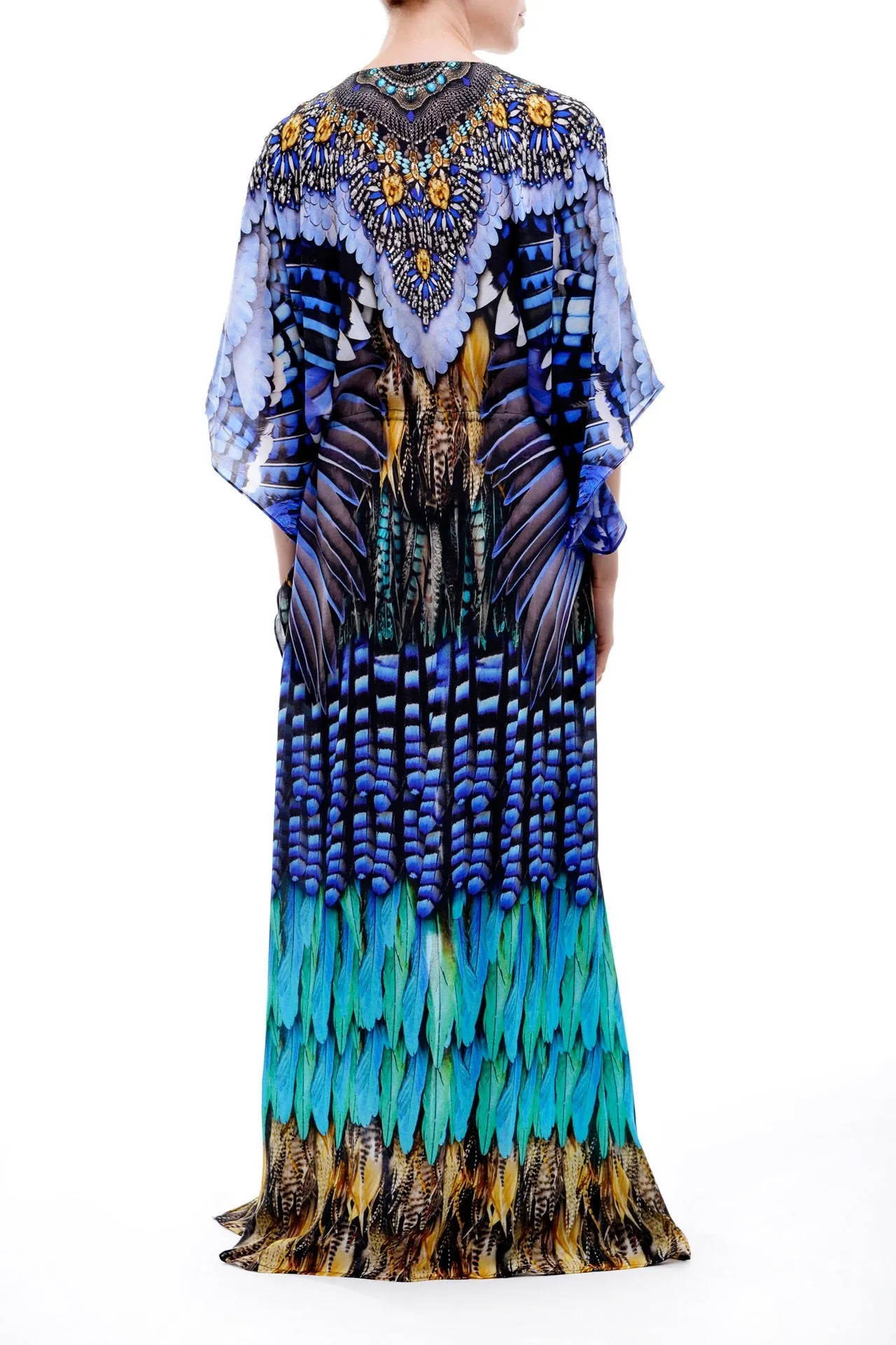 Multi-Wear Blue Kaftan