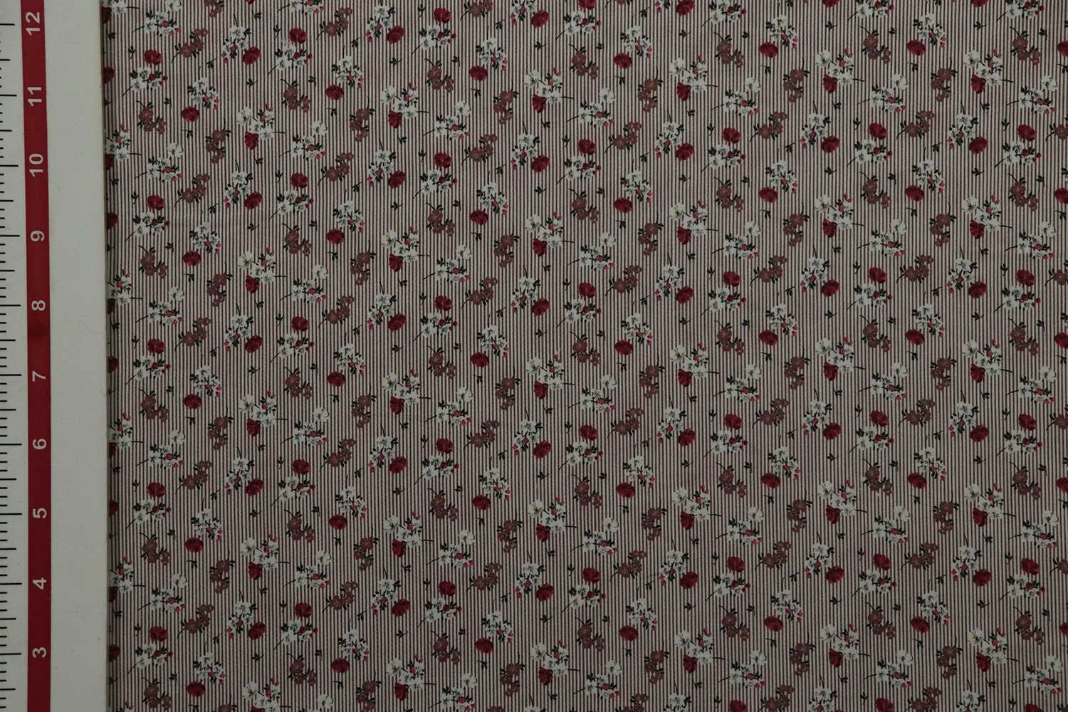 Multicolor Floral Printed Cotton Satin Fabric