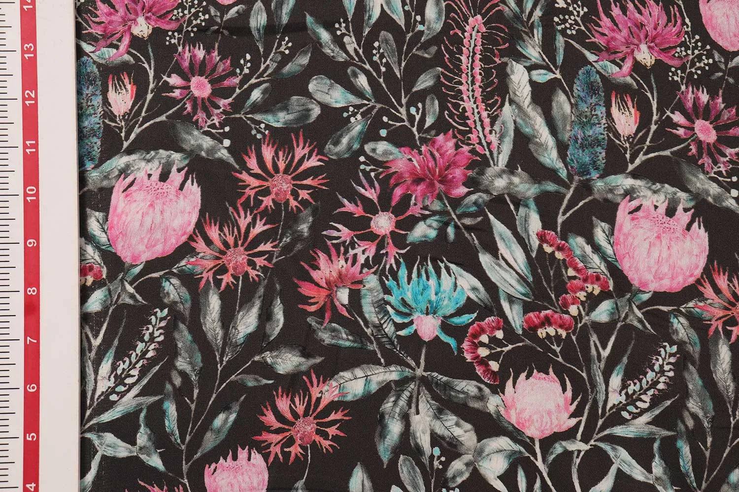 Multicolor Traditional Printed Cotton Satin Fabric