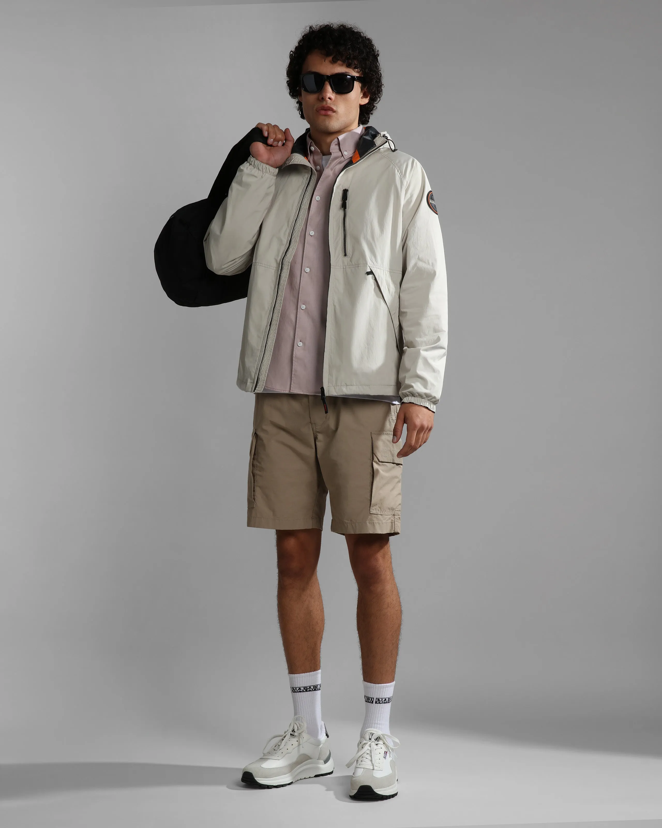 Napapijri Riobamba Urban Commuter Jacket - Beige Silver