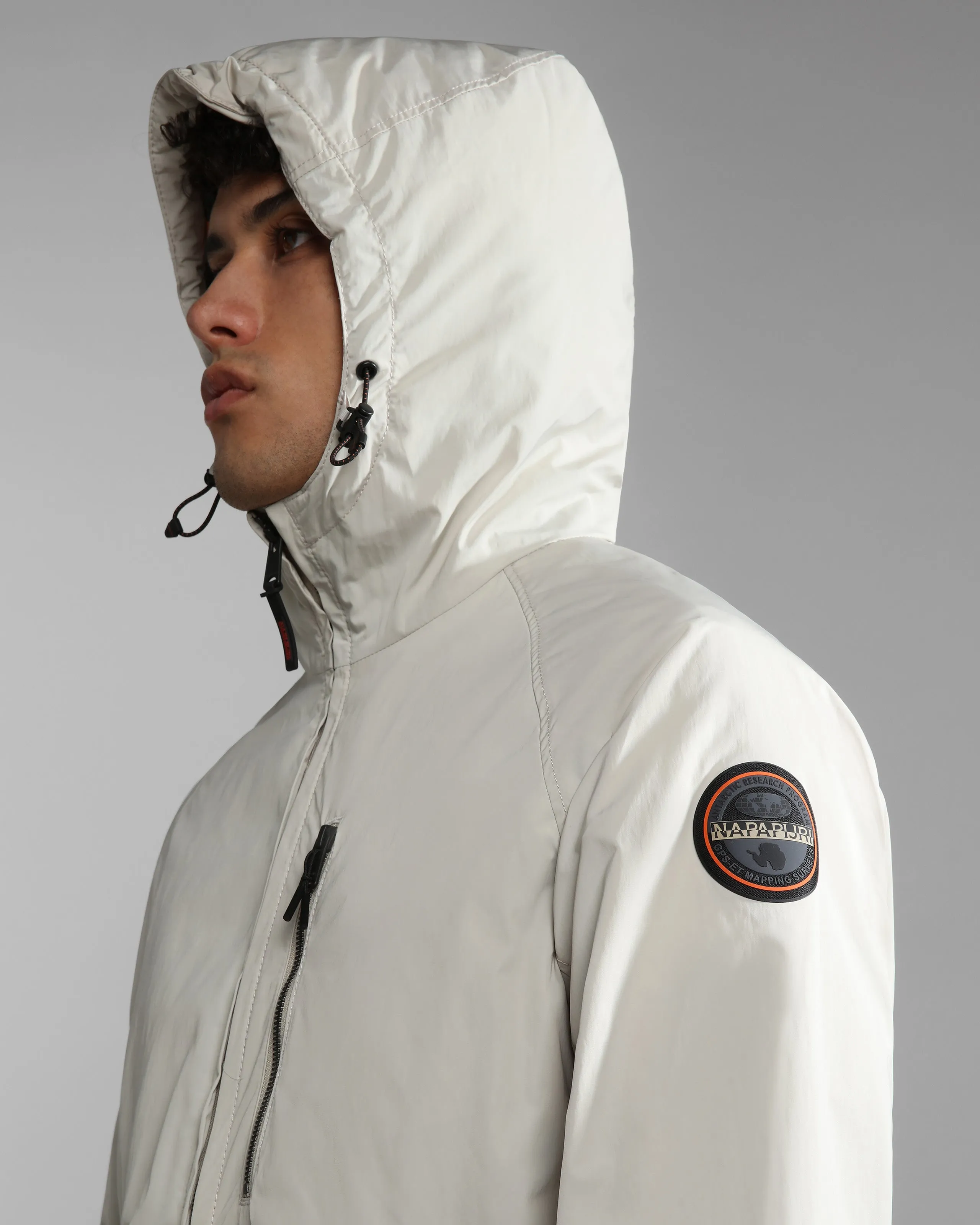 Napapijri Riobamba Urban Commuter Jacket - Beige Silver