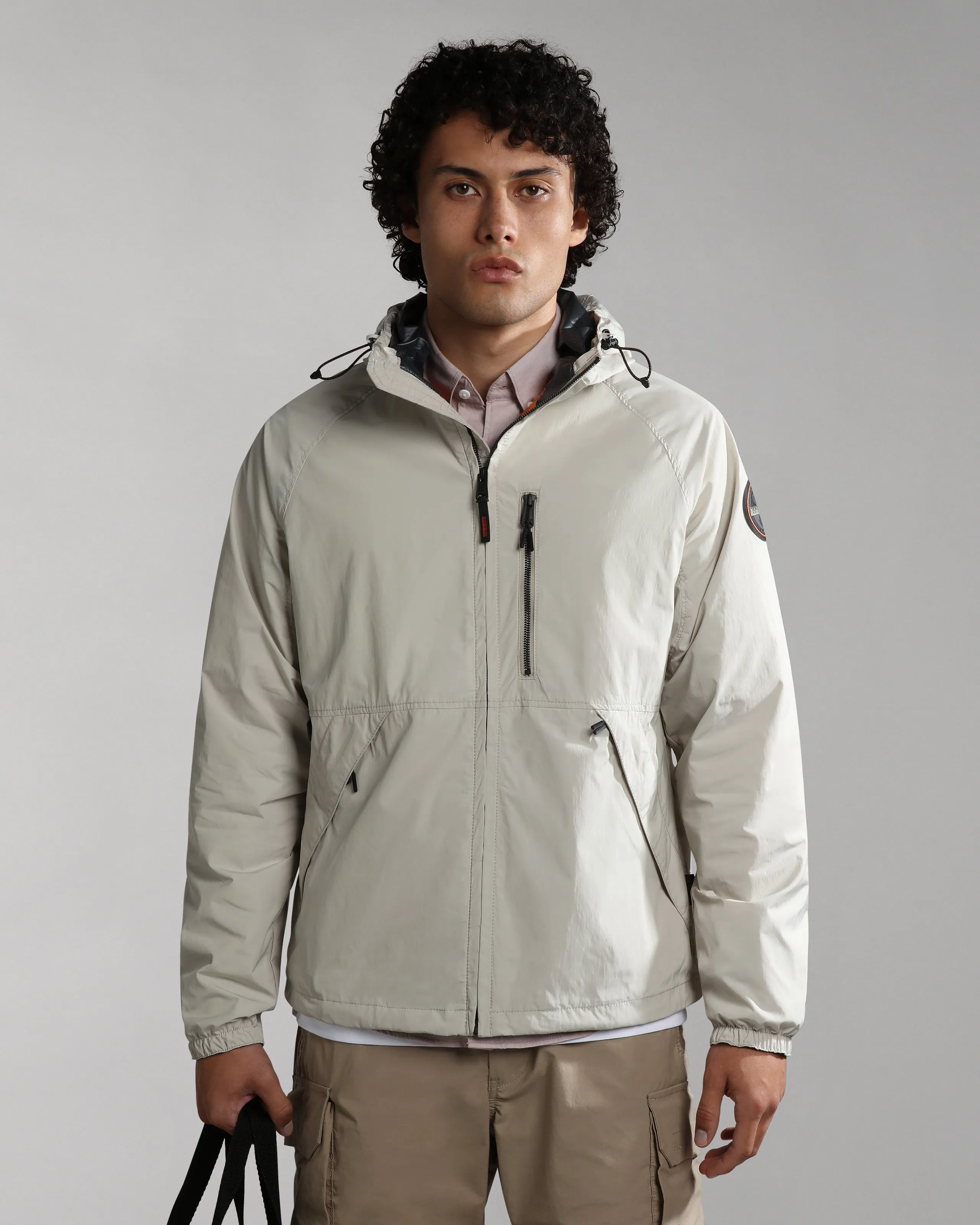 Napapijri Riobamba Urban Commuter Jacket - Beige Silver
