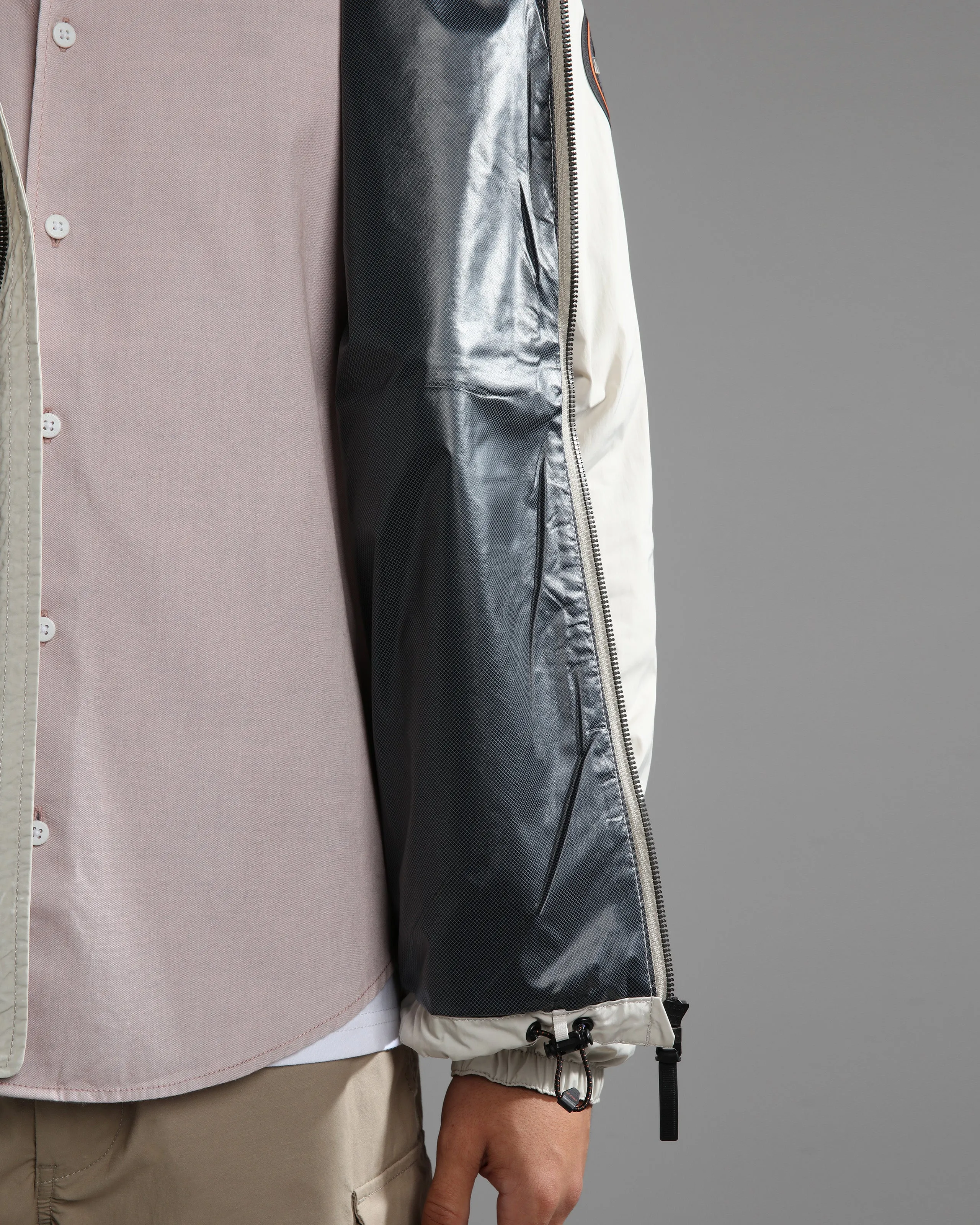 Napapijri Riobamba Urban Commuter Jacket - Beige Silver