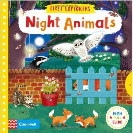 Night Animals Board Book