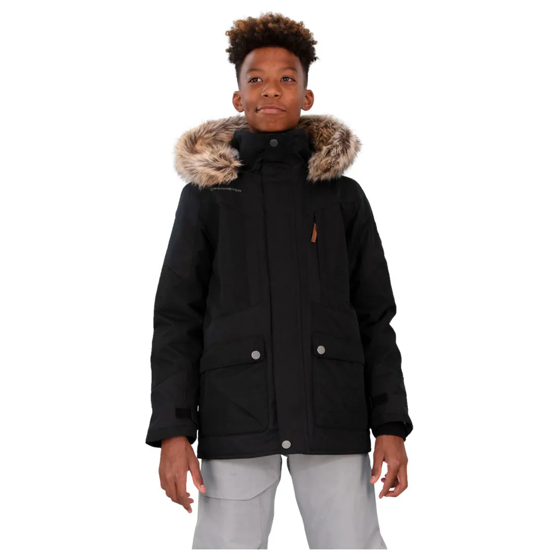 Obermeyer Commuter Jacket w/ Fur - Teen Boys