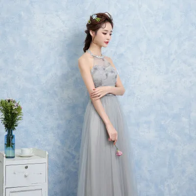 One shoulder bridesmaid dress