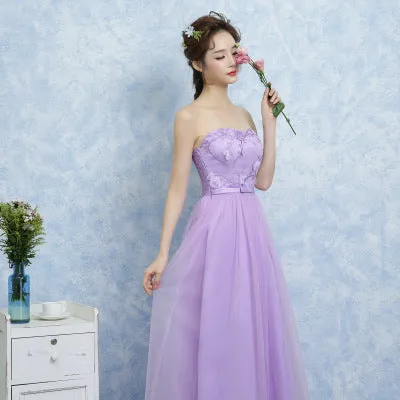 One shoulder bridesmaid dress