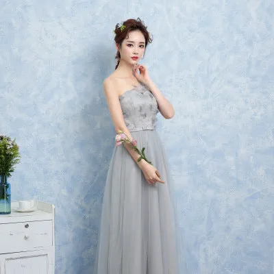 One shoulder bridesmaid dress