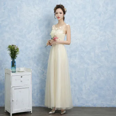 One shoulder bridesmaid dress