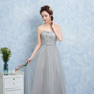 One shoulder bridesmaid dress