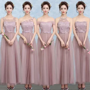 One shoulder bridesmaid dress