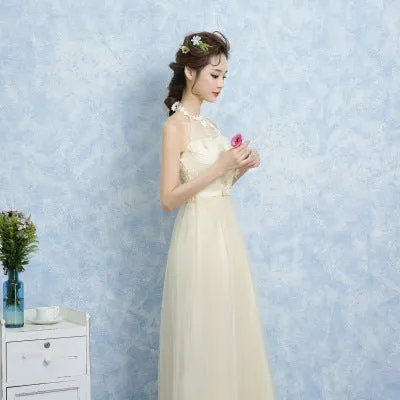 One shoulder bridesmaid dress