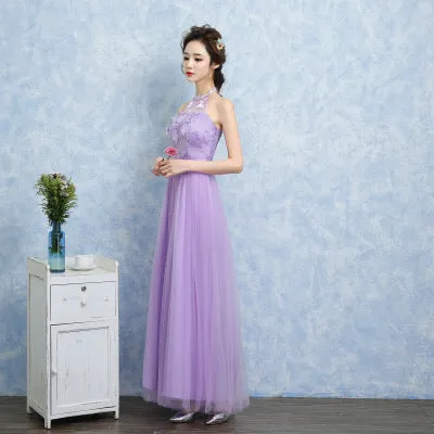 One shoulder bridesmaid dress