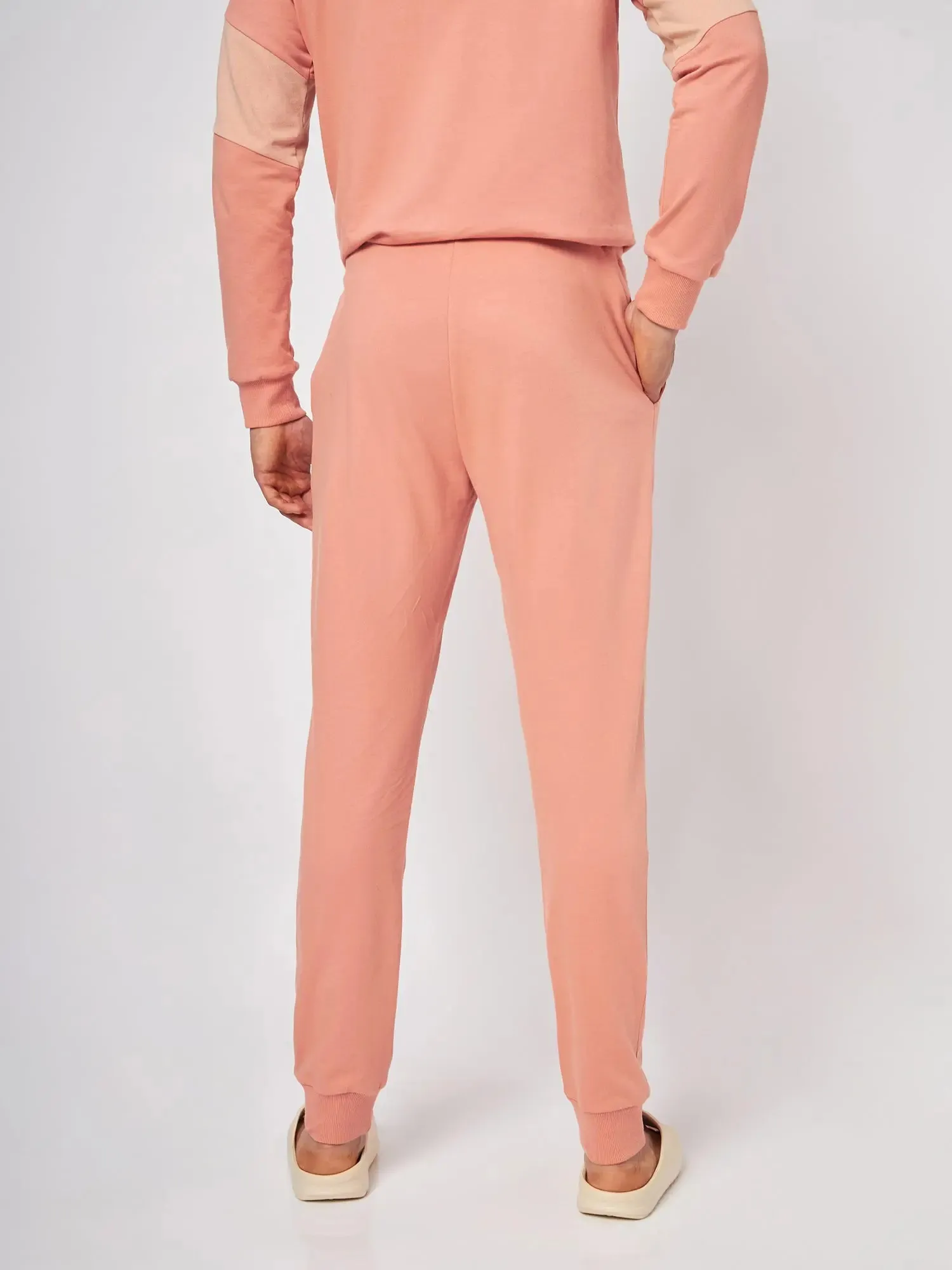 Osaka Orange Patchwork Joggers